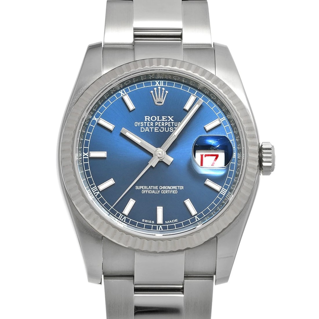ROLEX DATEJUST BLUE WATCH: ROLEX Datejust blue Watch Brand: ROLEX Type/Style: Wristwatch Material: Band Material Stainless steel, Case Material Stainless steel Color: Dial Color blue Size: Case Size H/about 36mm W/about 36mm