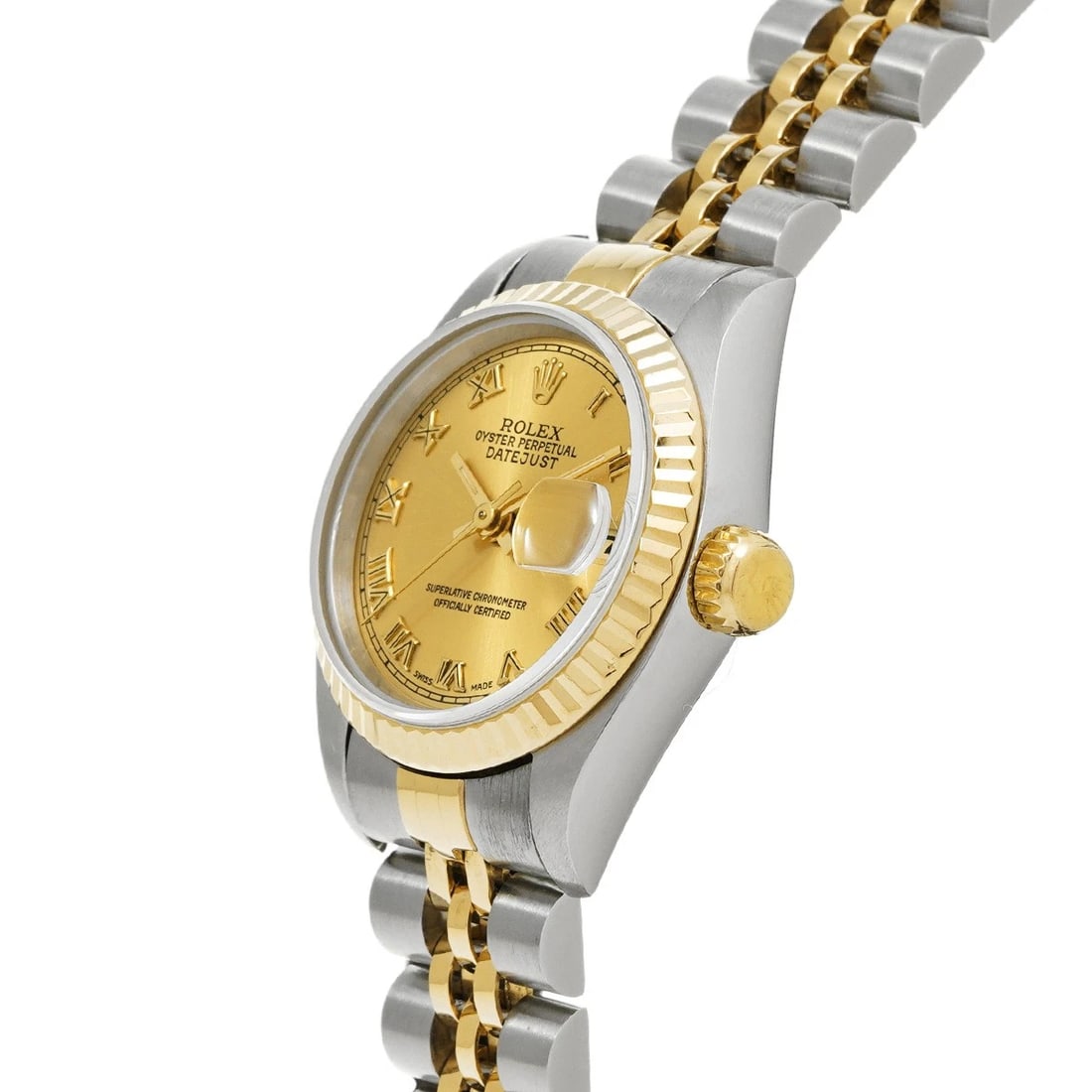 ROLEX DATEJUST CHAMPAGNE WATCH - 2