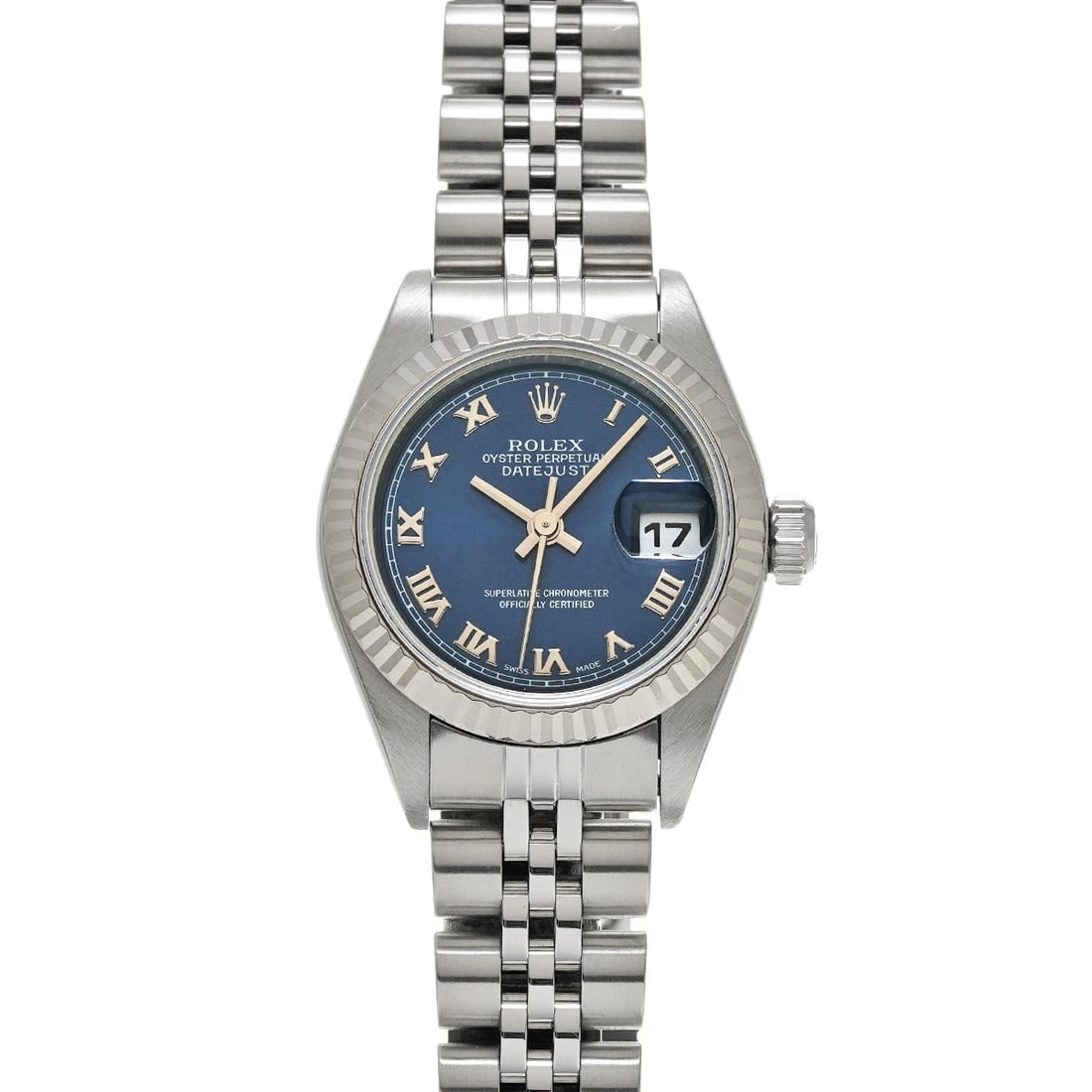 ROLEX DATEJUST BLUE WATCH: ROLEX Datejust blue Watch Brand: ROLEX Type/Style: Wristwatch Material: Band Material Stainless steel, Case Material Stainless steel Color: Dial Color blue Size: Case Size H/about 26mm W/about 26mm