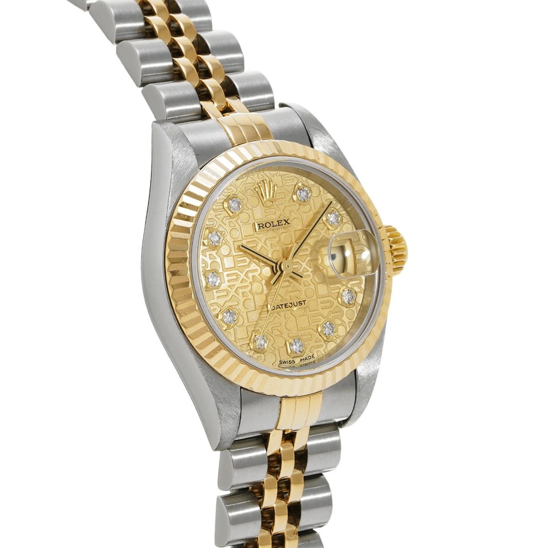 ROLEX DATEJUST CHAMPAGNE COMPUTER/DIAMOND WATCH - 3
