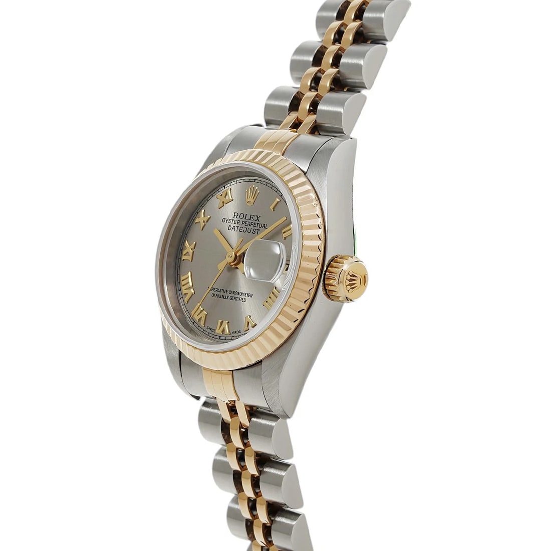 ROLEX DATEJUST GRAY WATCH - 2