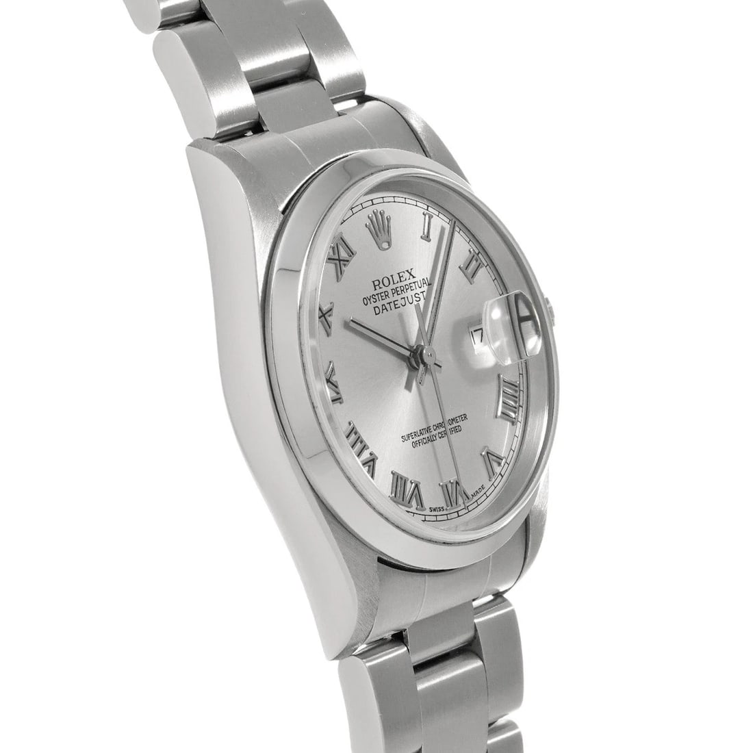 ROLEX DATEJUST GRAY WATCH - 3