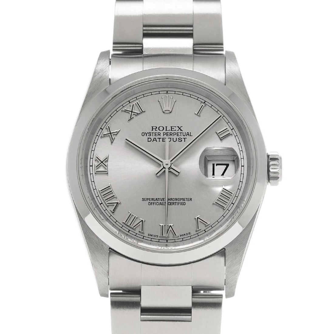 ROLEX DATEJUST GRAY WATCH: ROLEX Datejust gray Watch Brand: ROLEX Type/Style: Wristwatch Material: Band Material Stainless steel, Case Material Stainless steel Color: Dial Color gray Size: Case Size H/about 36mm W/about 36mm
