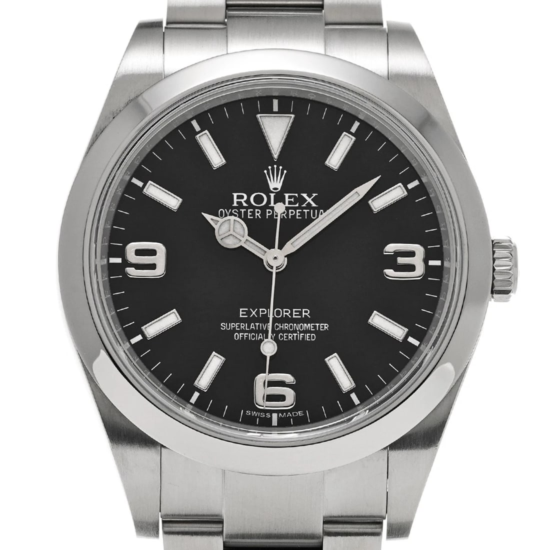 ROLEX EXPLORER BLACK WATCH - 4