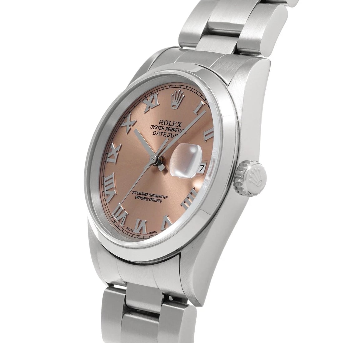 ROLEX DATEJUST PINK WATCH - 2