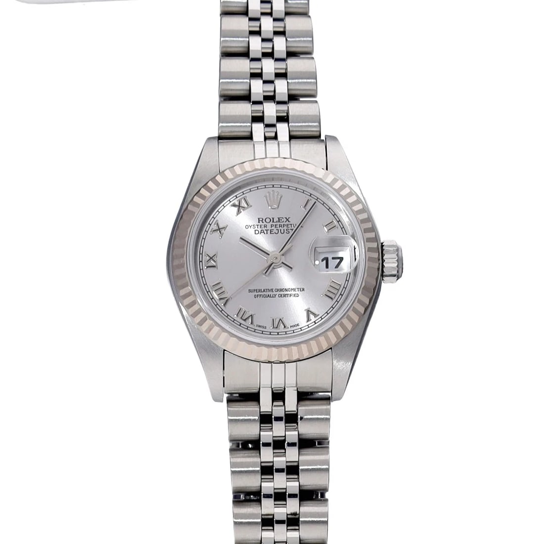 ROLEX DATEJUST 26 GRAY WATCH: ROLEX Datejust 26 gray Watch Brand: ROLEX Type/Style: Wristwatch Material: Band Material Stainless steel, Case Material Stainless steel Color: Dial Color gray Size: Case Size H/about 26mm W/about