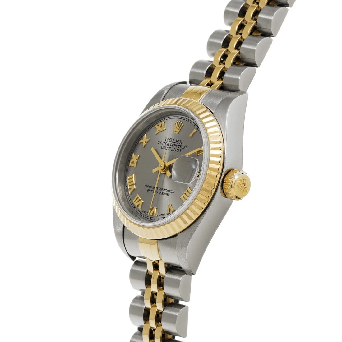 ROLEX DATEJUST GRAY WATCH - 2