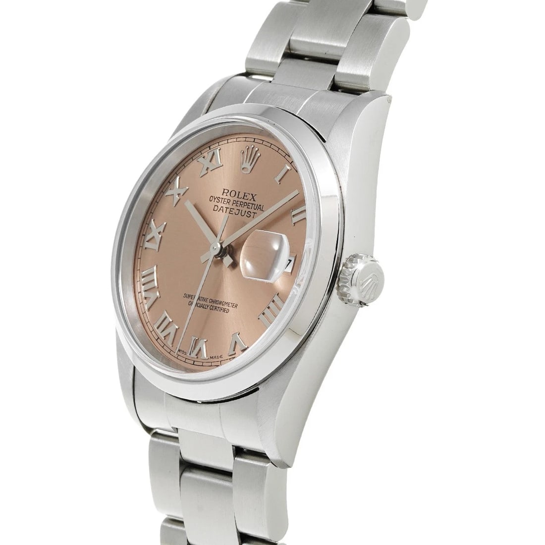 ROLEX DATEJUST PINK WATCH - 2