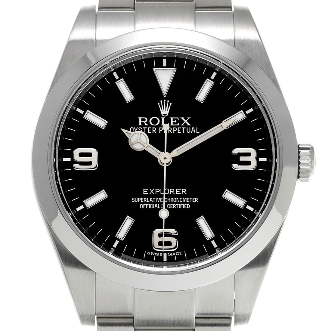 ROLEX EXPLORER BLACK WATCH - 4