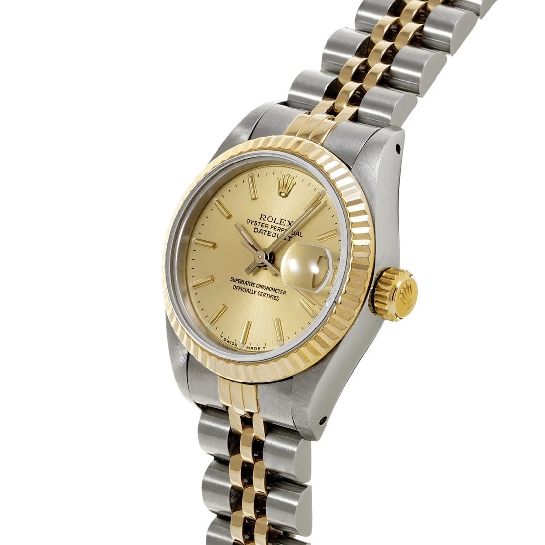 ROLEX DATEJUST CHAMPAGNE WATCH - 2