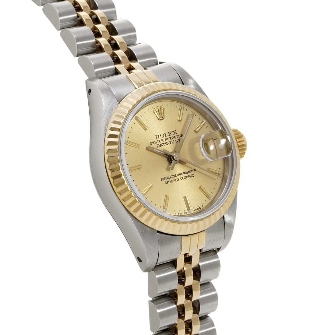 ROLEX DATEJUST CHAMPAGNE WATCH - 3