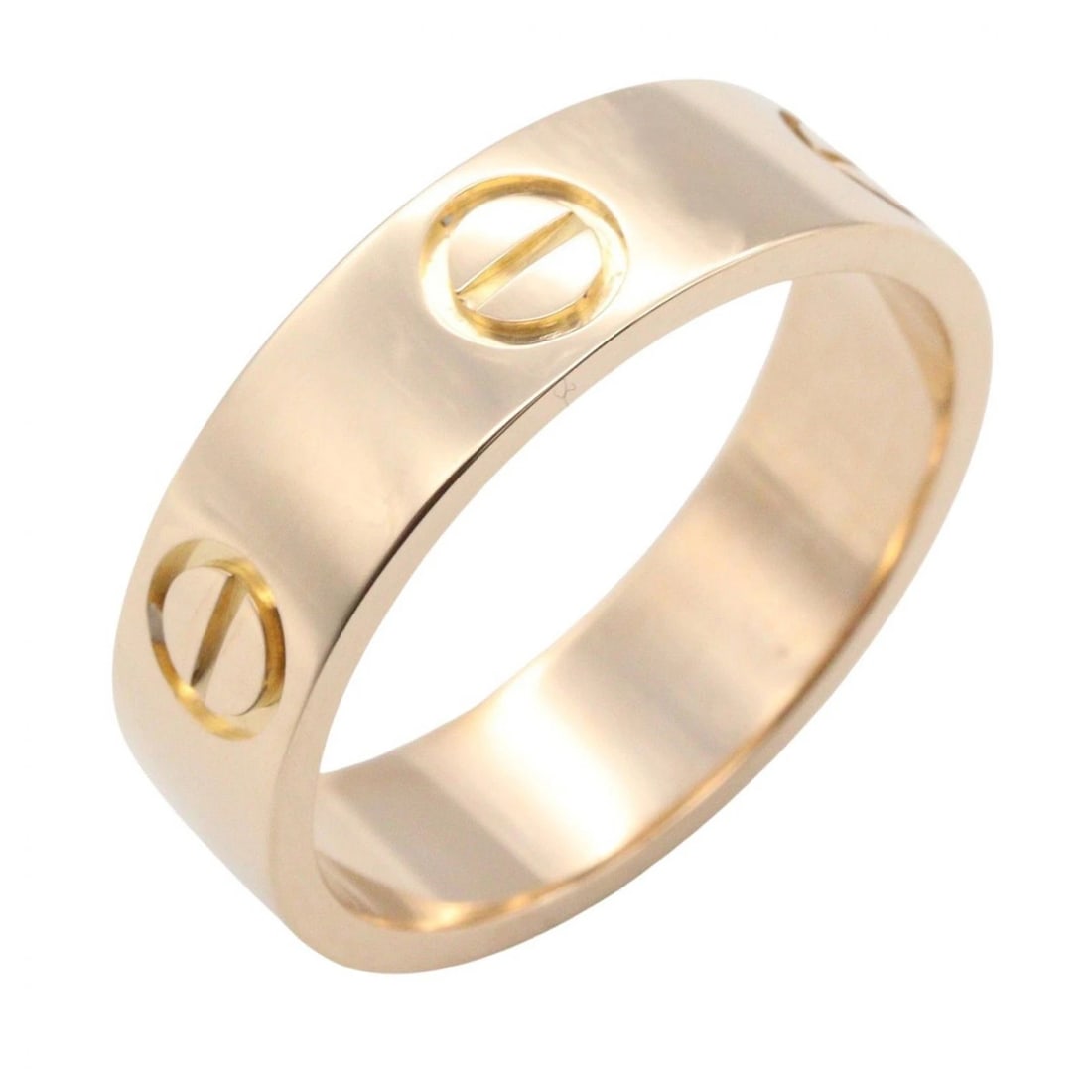 CARTIER LOVE RING 18KPG PINK ROSE GOLD: CARTIER Love Ring 18KPG Pink Rose Gold Brand: CARTIER Type/Style: Ring Material: K18PG?Rose Gold?, Color: Gold Size: US size 6 Accessories: None Accessories Notice: When purchasing pre-owned goods,