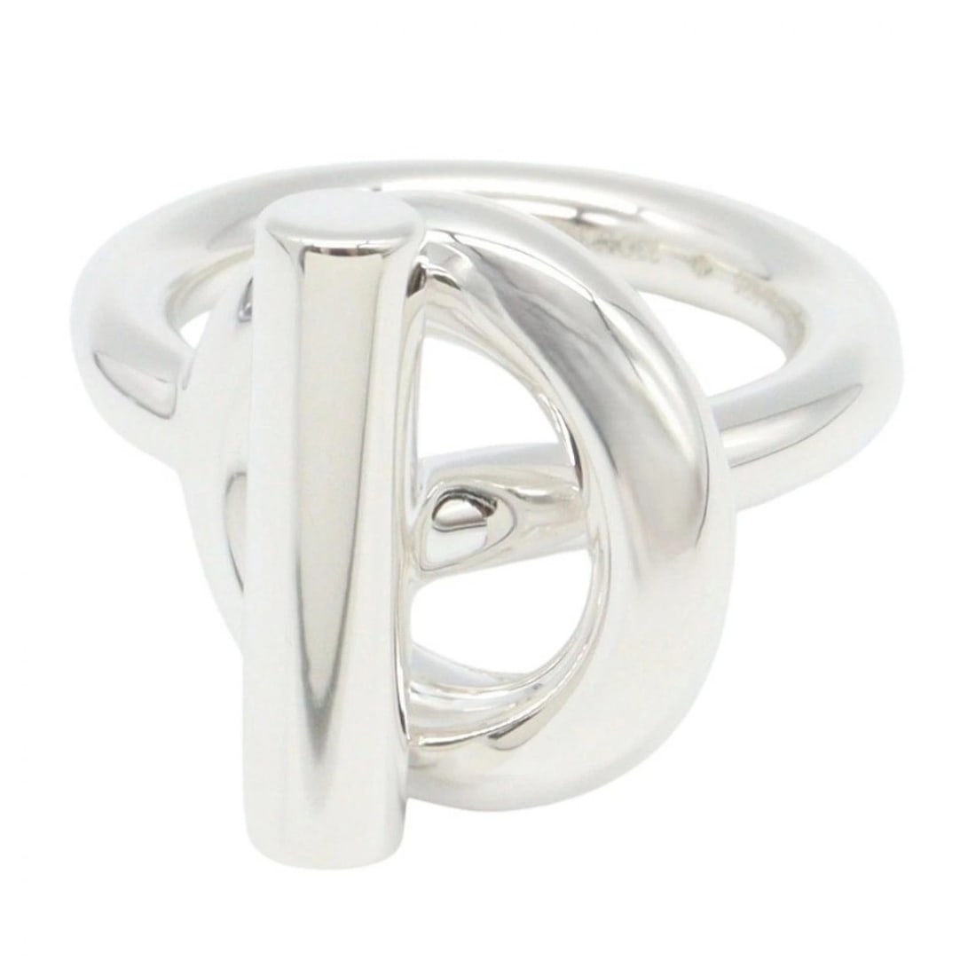 HERMES ECHAPE MM RING SILVER925 - 2