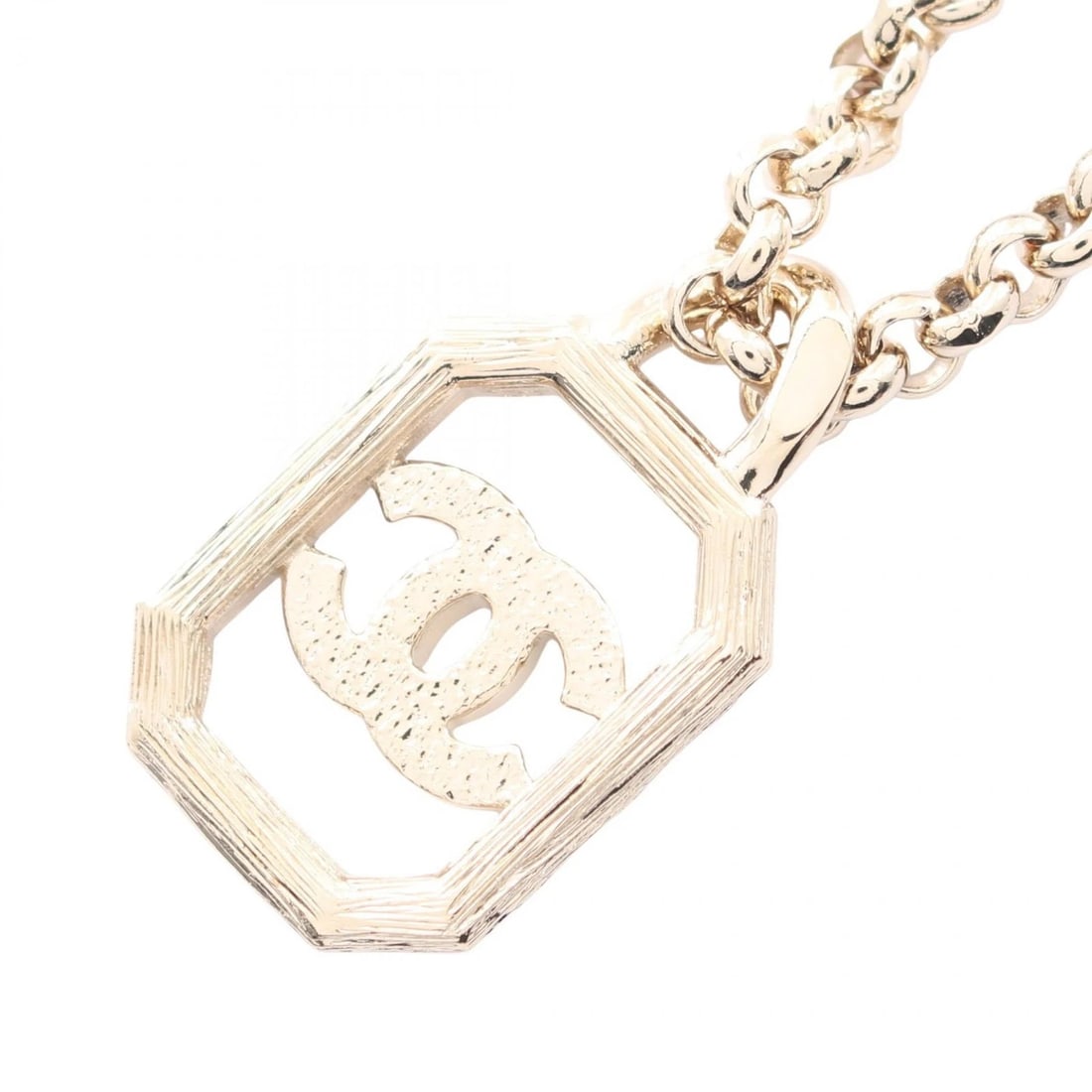 CHANEL COCO MARK SQUARE NECKLACE - 2