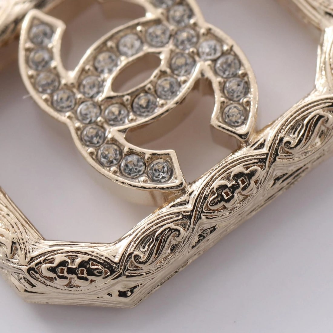 CHANEL COCO MARK SQUARE NECKLACE - 4