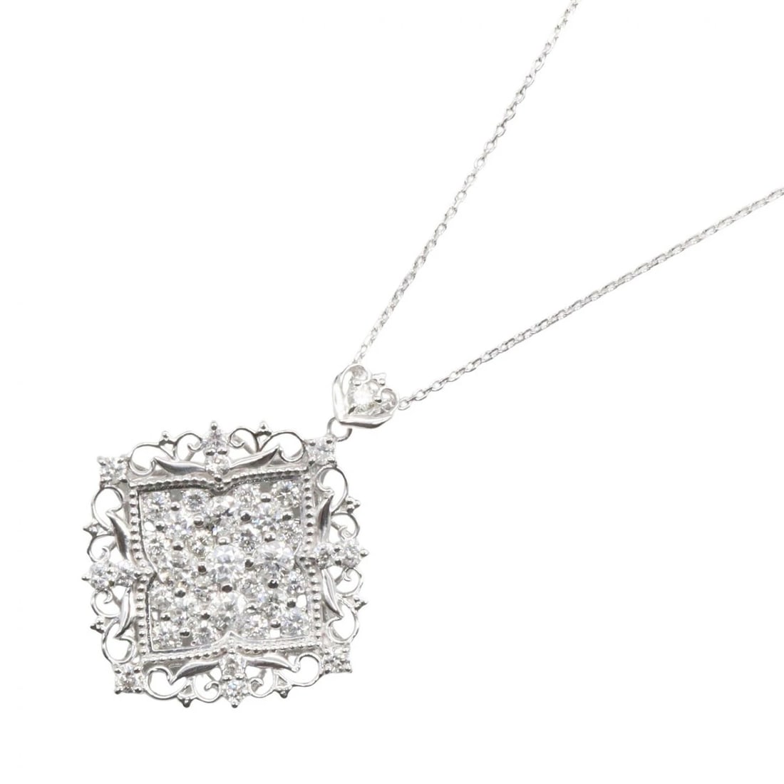 JEWELRY DIAMOND NECKLACE PENDANT (1 of 3)