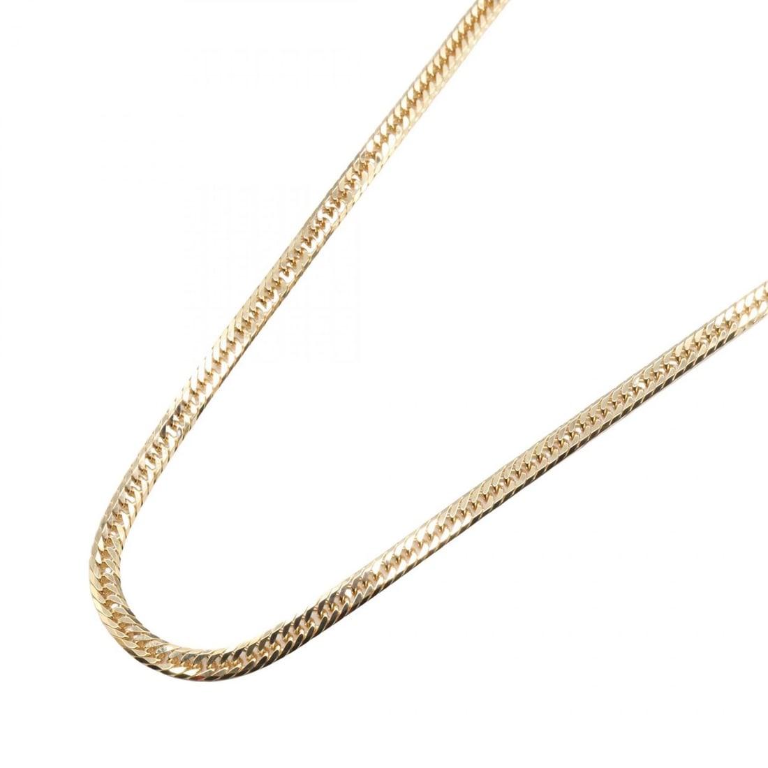 JEWELRY TRIPLE 8 SIDE FLAT LINK CURB CHAIN NECKLACE (1 of 3)