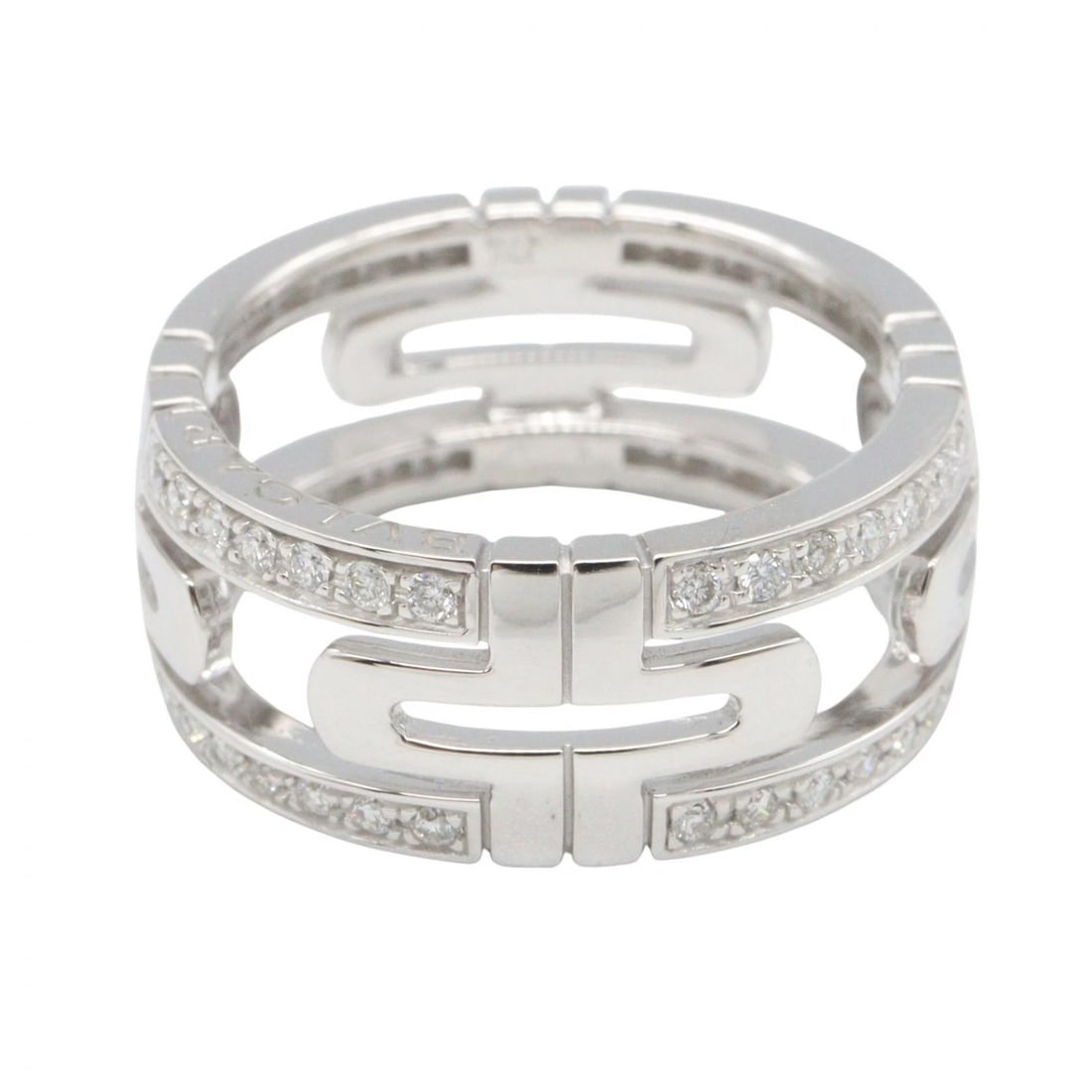 BVLGARI PARENTESI SMALL DIAMOND RING - 2