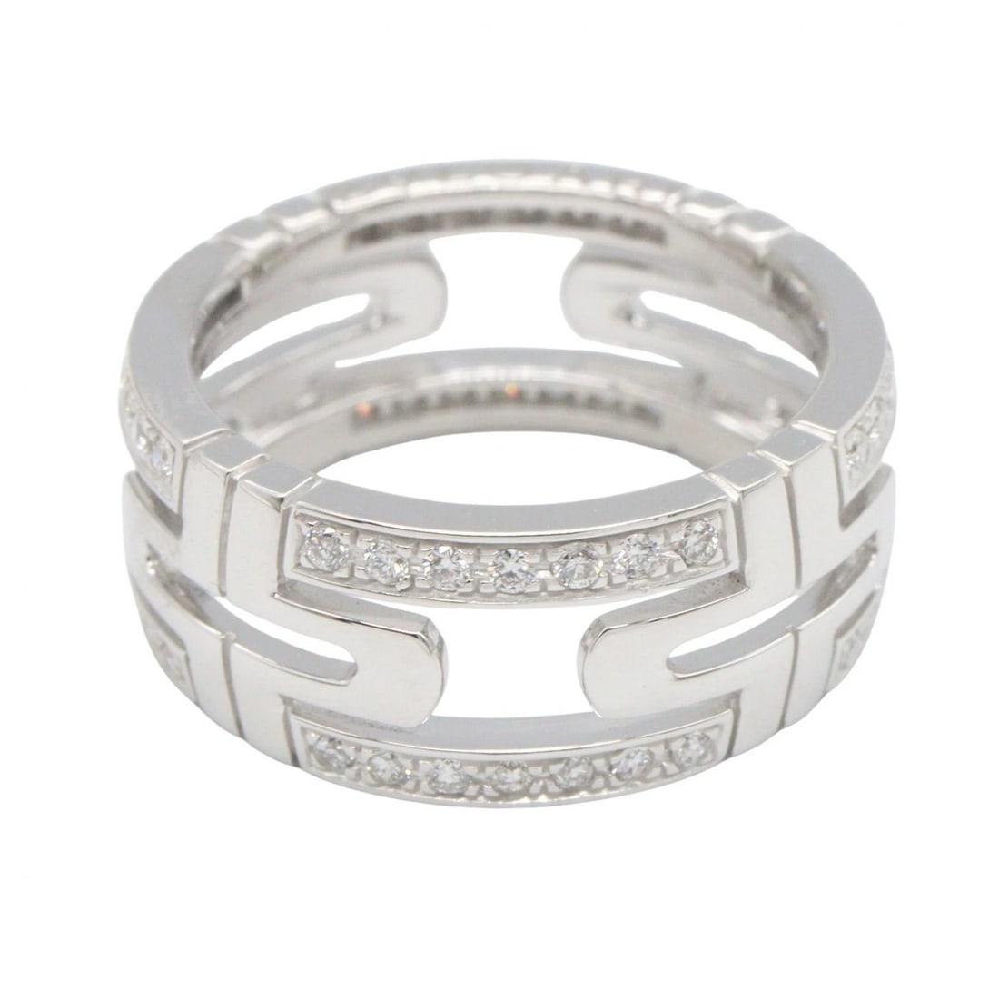 BVLGARI PARENTESI SMALL DIAMOND RING - 3