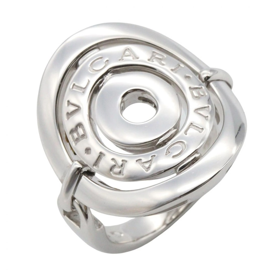 BVLGARI ASTRALE RING 18KWG: BVLGARI Astrale Ring 18KWG Brand: BVLGARI Type/Style: Ring Material: K18WG?White Gold?, Color: Silver Size: US size 4.75 Accessories: None Accessories Notice: When purchasing pre-owned goods, please