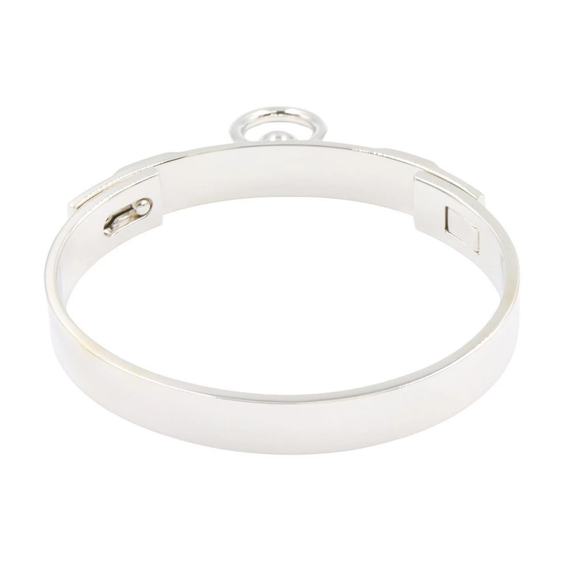 HERMES COLLIER DE CHIEN PM BRACELET BANGLE: HERMES Collier de Chien PM Bracelet Bangle Brand: HERMES Type/Style: Bracelet Material: Silver925, Color: Silver Size: Size Band Length?16cm(6.3") Notation Size?ST Accessories: None Accessories