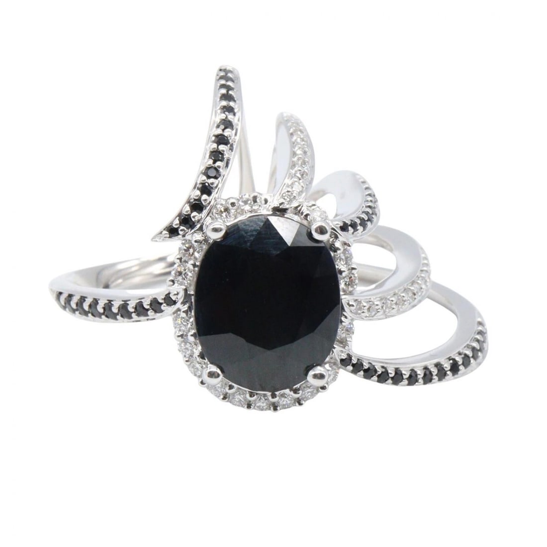 KARATI DIAMOND SAPPHIRE RING RING - 2