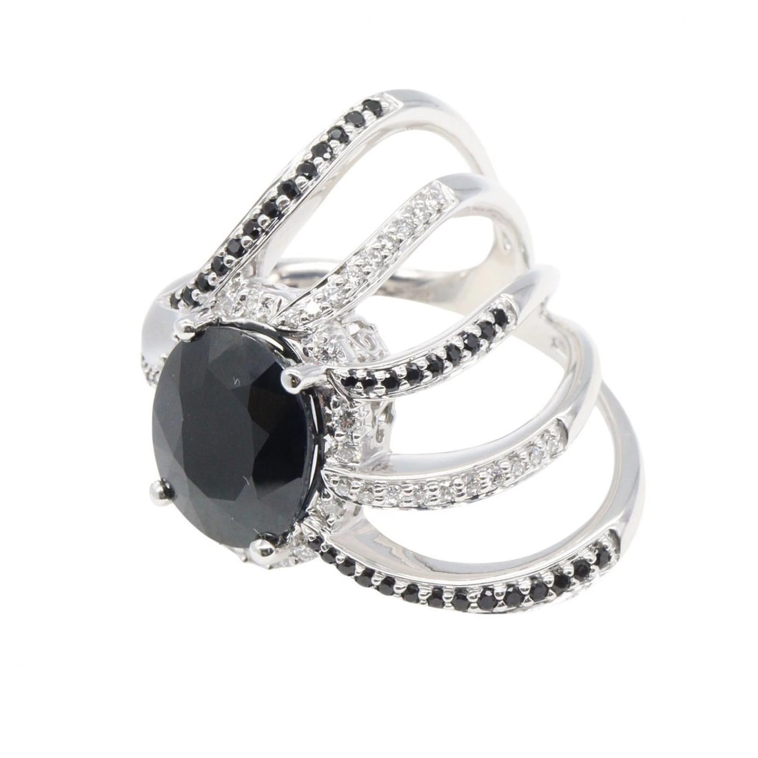 KARATI DIAMOND SAPPHIRE RING RING - 4