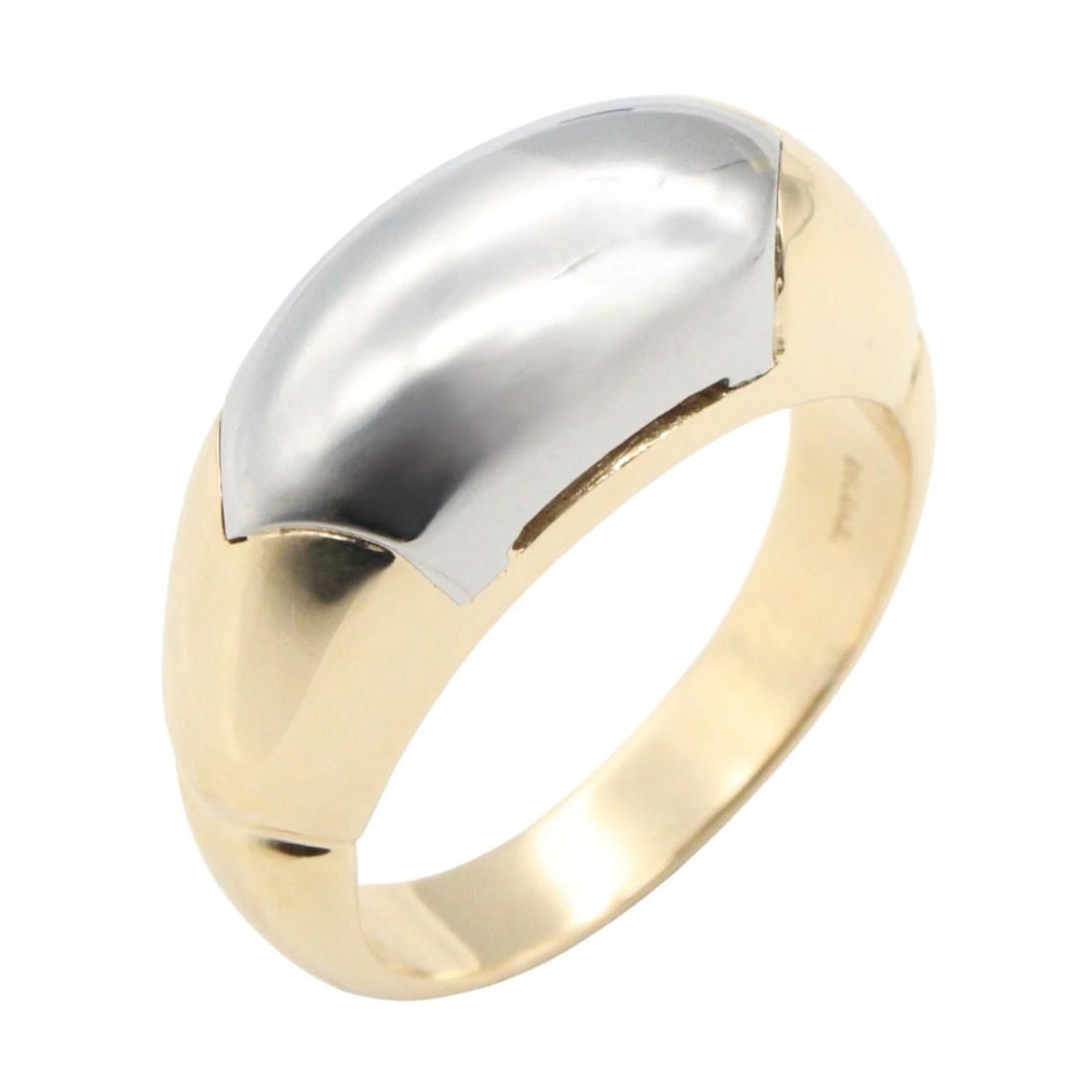 BVLGARI CELTAURA RING 18KWG WHITE 18KYG: BVLGARI Celtaura Ring 18KWG White 18KYG Brand: BVLGARI Type/Style: Ring Material: K18WG?White Gold ,Yellow Gold?, Color: Silver Size: US size 4.5 Accessories: None Accessories Notice: When