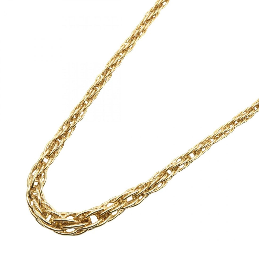 JEWELRY NECKLACE 18KYG YELLOW GOLD: JEWELRY Necklace 18KYG Yellow Gold Brand: JEWELRY Type/Style: Necklace Material: K18 (Yellow Gold), Color: Gold Size: Size Neck rotation?45cm(17.7") Accessories: None Accessories Notice: W
