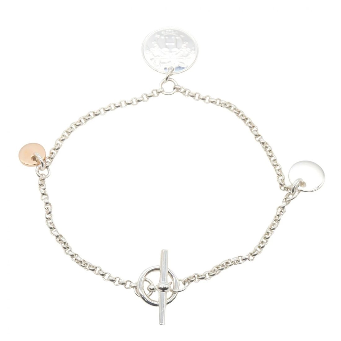 HERMES EX LIBRIS BRACELET SILVER925 - 2