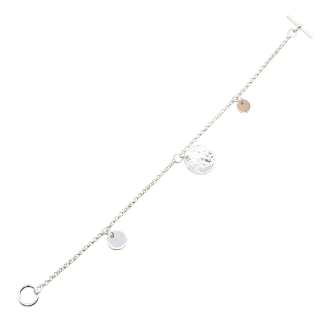 HERMES EX LIBRIS BRACELET SILVER925 - 3