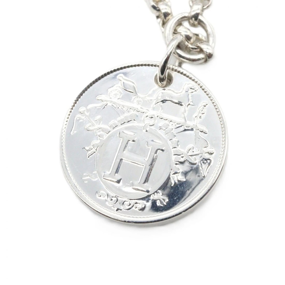 HERMES EX LIBRIS BRACELET SILVER925 - 4