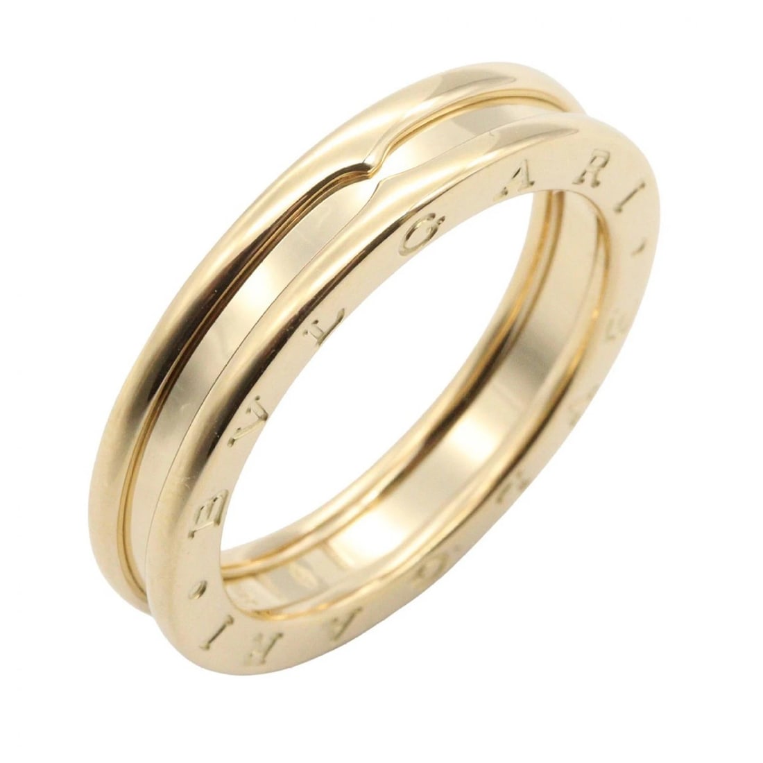 BVLGARI B-ZERO1 ONE RING: BVLGARI B-zero1 One Ring Brand: BVLGARI Type/Style: Ring Material: K18 (Yellow Gold), Color: Gold Size: US size 10 Accessories: None Accessories Notice: When purchasing pre-owned goods, pl