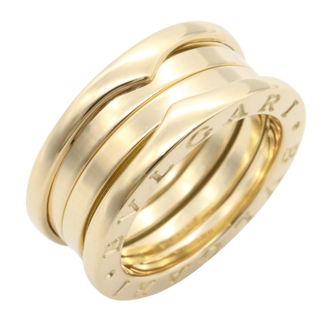 BVLGARI B-ZERO1 RING 18KYG YELLOW GOLD: BVLGARI B-zero1 Ring 18KYG Yellow Gold Brand: BVLGARI Type/Style: Ring Material: K18 (Yellow Gold), Color: Gold Size: US size 5 Accessories: None Accessories Notice: When purchasing pre-owned goods,