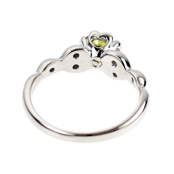 K18WG SPHENE DIAMOND RING - 2
