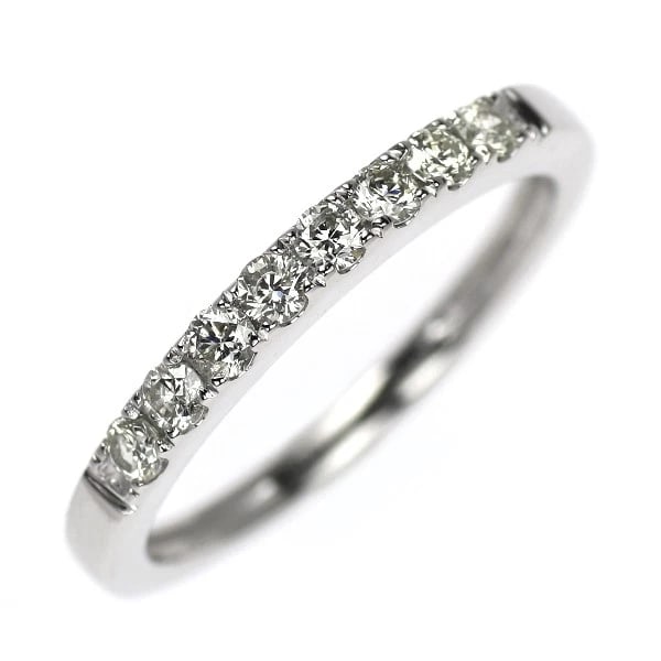 PT950 DIAMOND RING: Pt950 diamond ring Brand: None Type/Style: Ring Material: Pt950, Main Stone Natural Color: None Size: 6 US Accessories: None Accessories Notice: When purchasing pre-owned goods, please refer to the