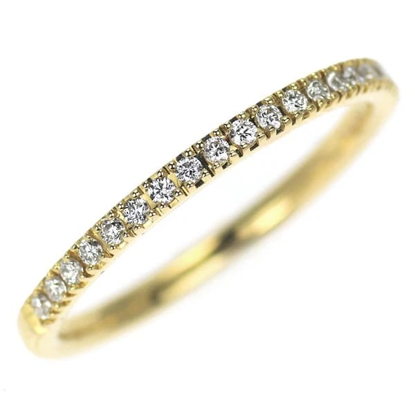 BELSIORA K18YG DIAMOND RING: Belsiora K18YG Diamond Ring Brand: None Type/Style: Ring Material: K18YG, Main Stone Natural Color: YG Size: 4.75 - 5 US Accessories: None Accessories Notice: When purchasing pre-owned goods, please