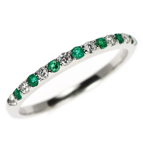 PT900 EMERALD DIAMOND RING: Pt900 emerald diamond ring Brand: None Type/Style: Ring Material: Pt900, Main Stone emerald \Natural Color: None Size: 6 US Accessories: None Accessories Notice: When purchasing pre-owned goods,