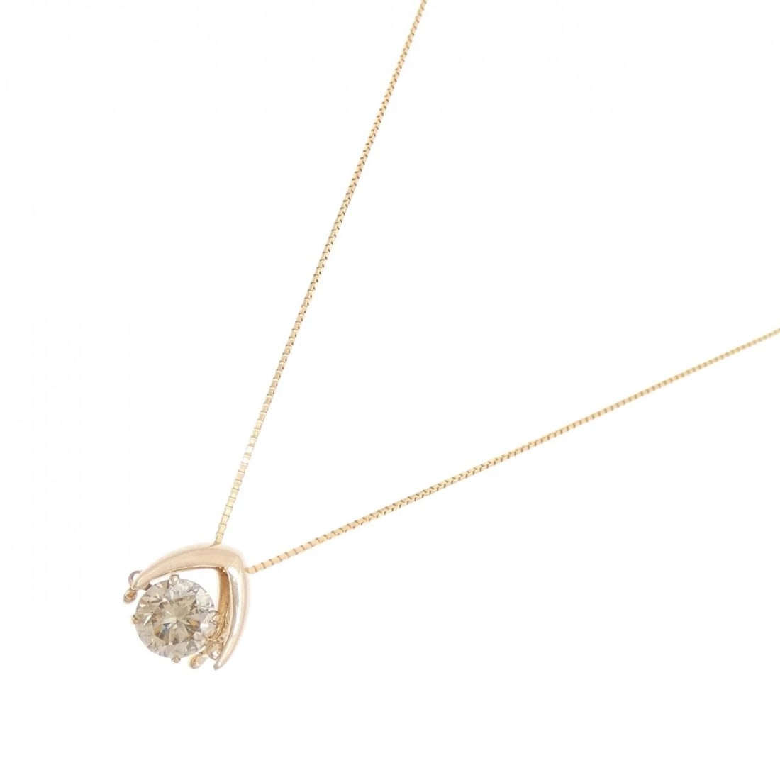 K18PG DIAMOND NECKLACE - 2