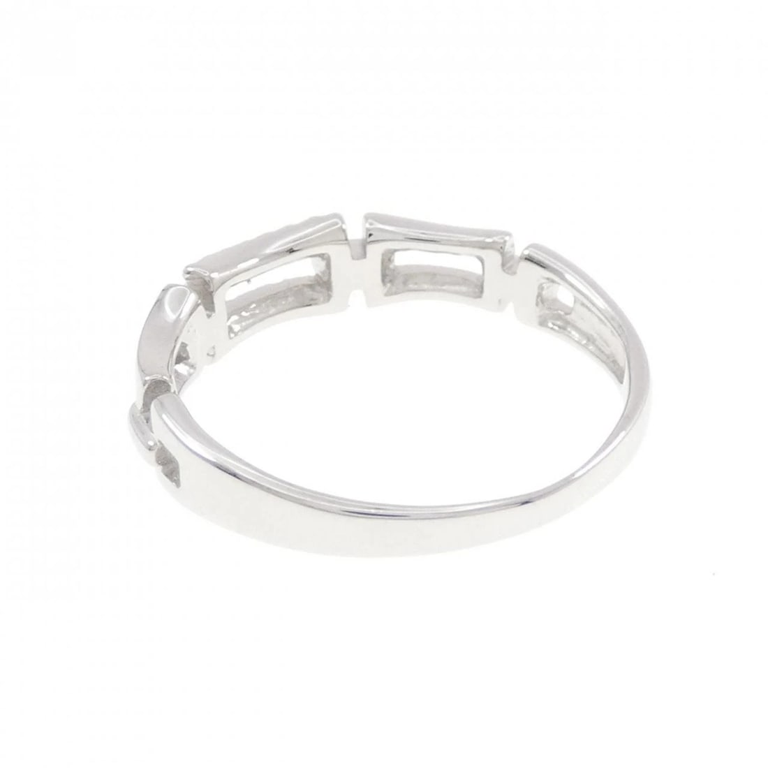 K18WG DIAMOND RING - 3