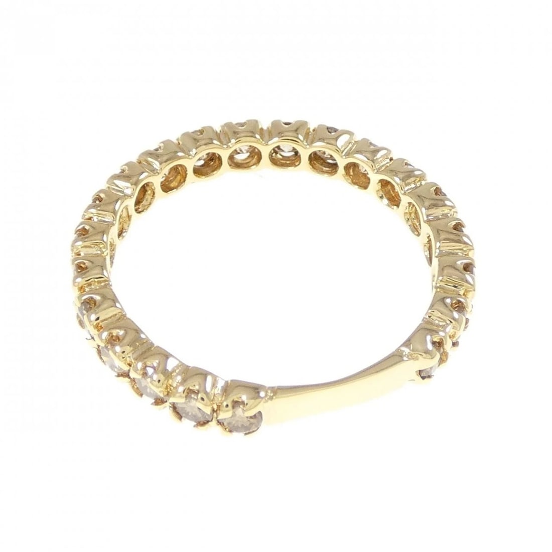K18YG DIAMOND RING - 3