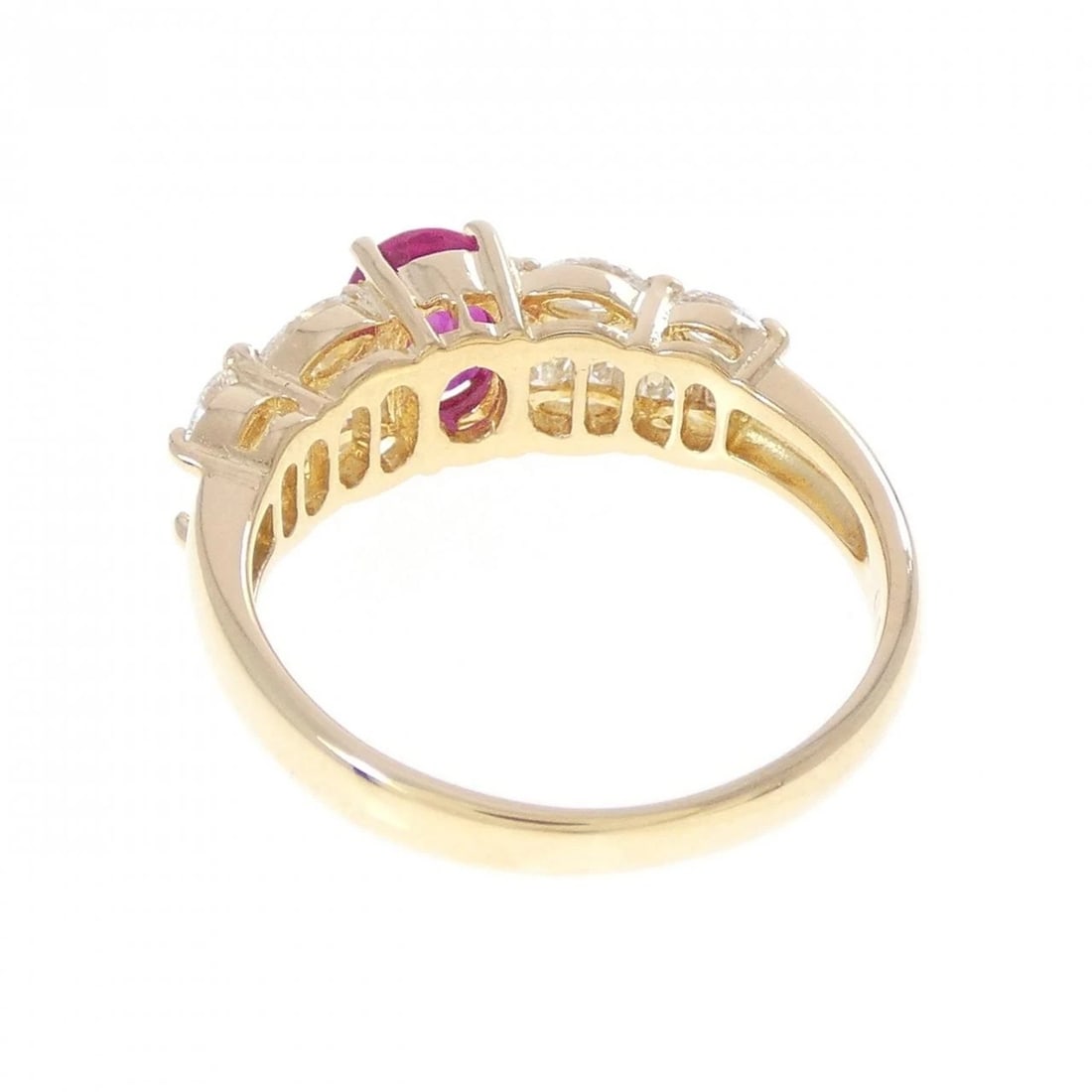 K18YG RUBY RING - 3