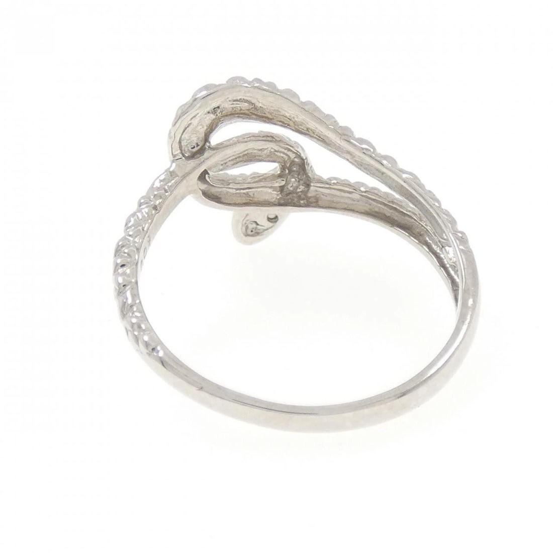 PT900 SNAKE DIAMOND RING - 3