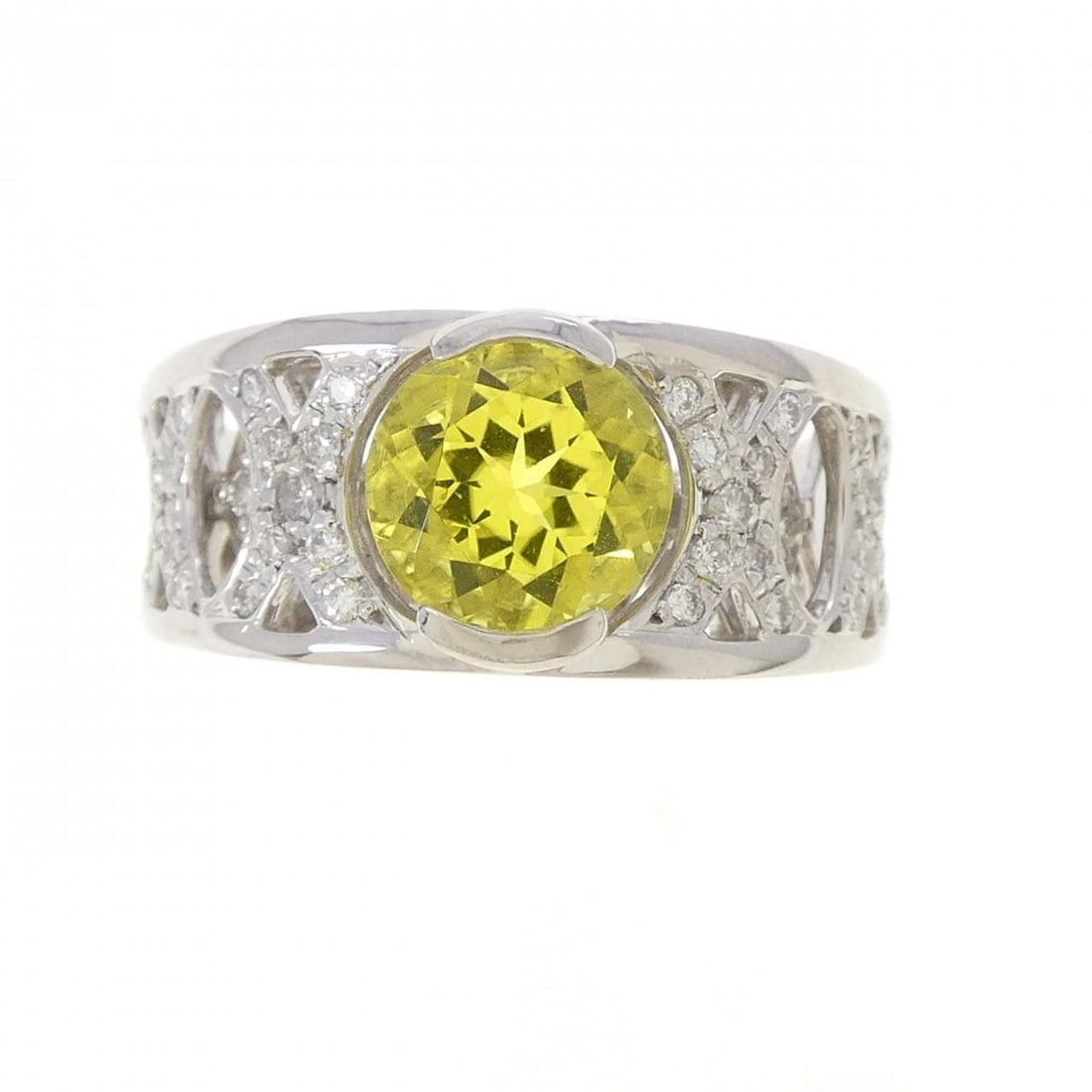 PT900 TOURMALINE RING - 2