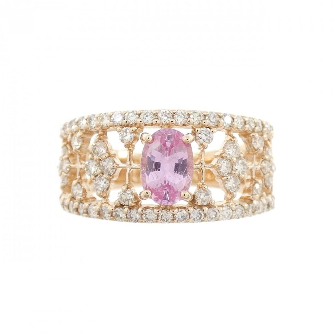 K18PG RUBY RING - 2
