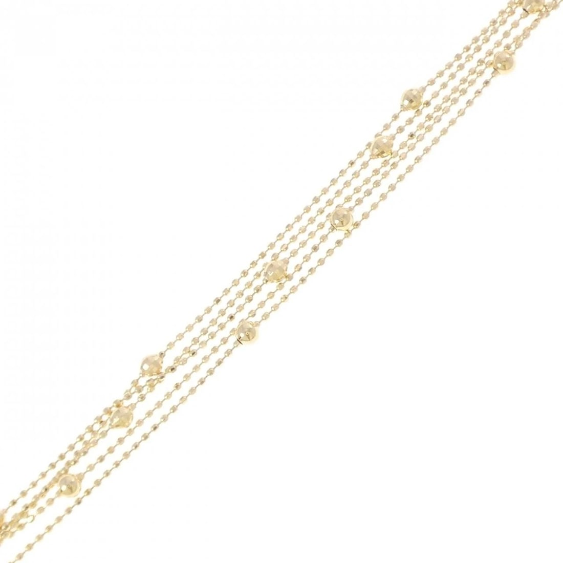 K18YG BRACELET: K18YG bracelet Brand: Unbranded Type/Style: Bracelet Material: K18 yellow gold, Color: YG Size: Length:18cm Accessories: None Accessories Notice: When purchasing pre-owned goods, please refer to the