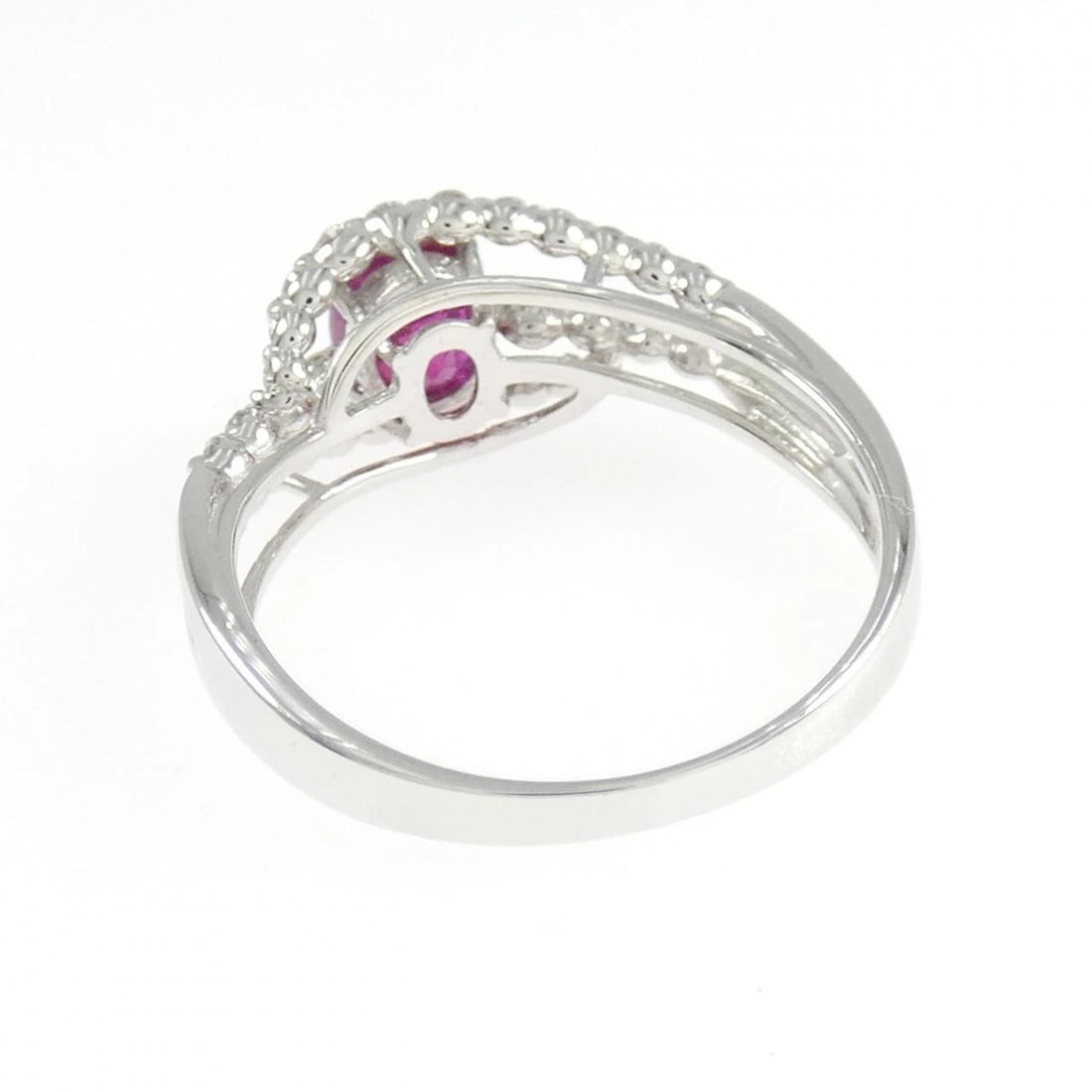 K18WG RUBY RING - 3