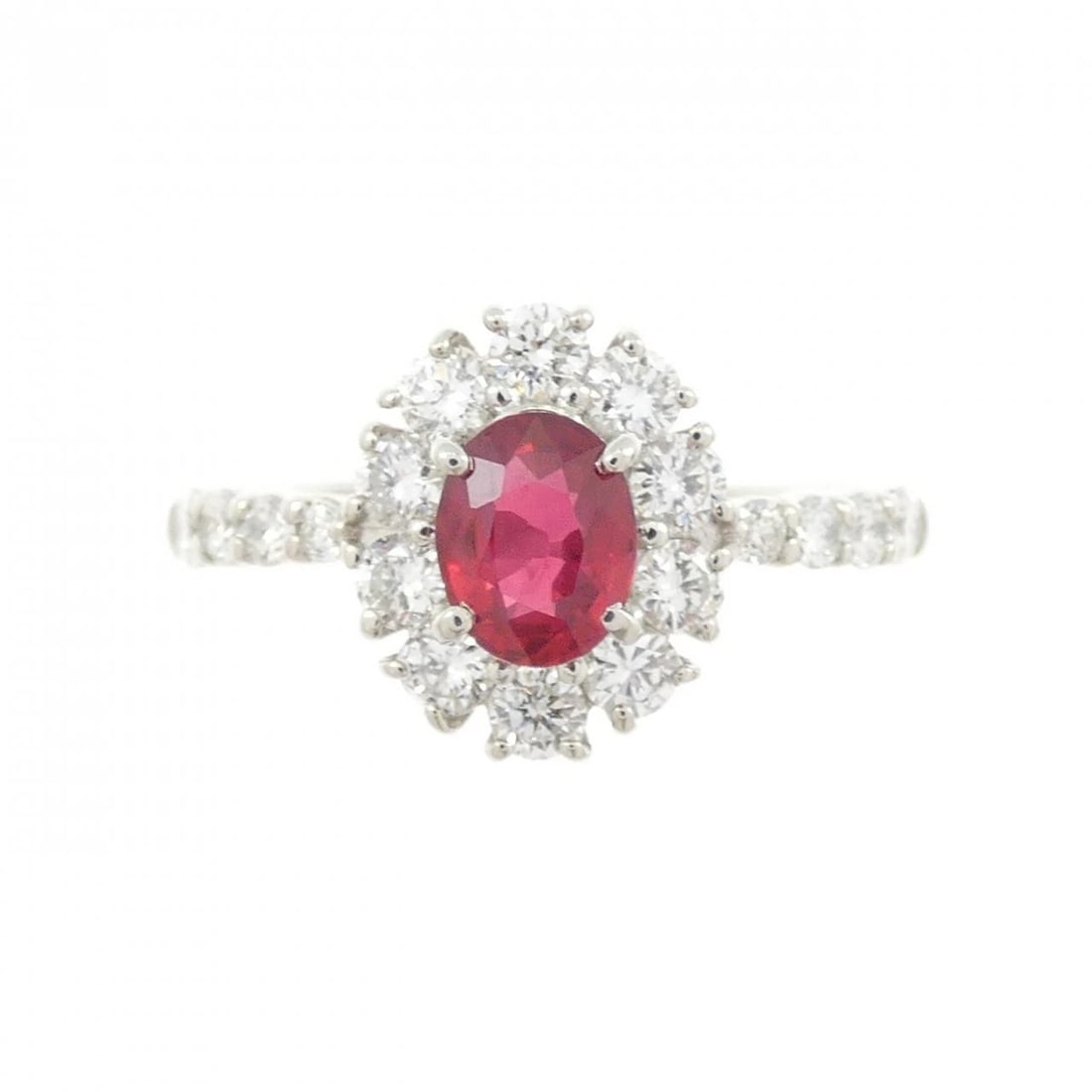 PT900 RUBY RING - 2
