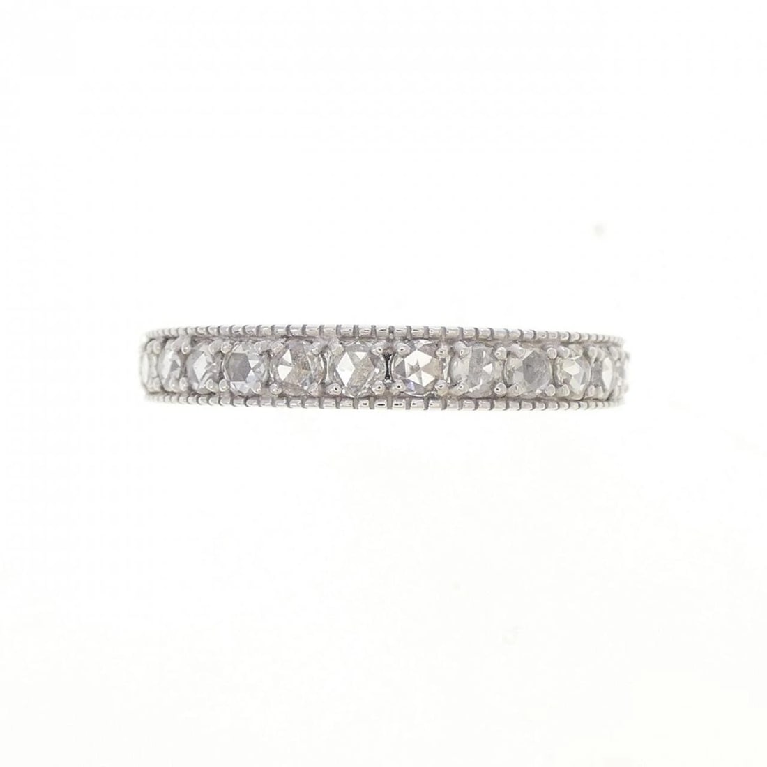 K18WG DIAMOND RING - 2
