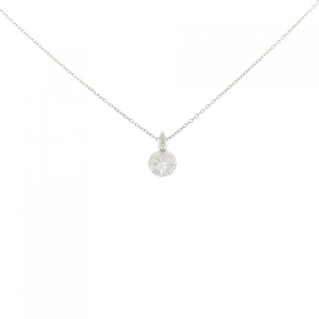 PT900/PT850 DIAMOND NECKLACE: PT900/PT850 Diamond Necklace Brand: Unbranded Type/Style: Diamond Necklace Material: Platinum900/Platinum850, Main Stone Natural Color: PT Size: Length: 45cm Accessories: None Accessories Notice: